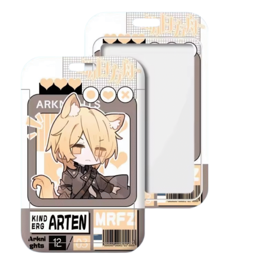 Anime Arknights Kitty Tsukasa Tenma Card Protector Anime Arknights Kitty Tsukasa Tenma Card Protector