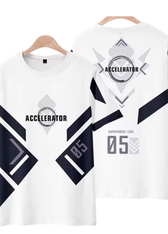 A Certain Magical Index Anime Accelerator Printed T-Shirt