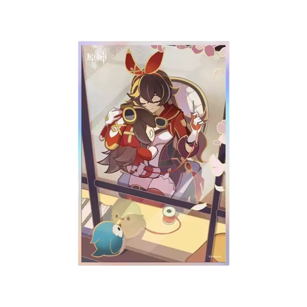 Anime Genshin Impact Amber Colored Paper Anime Genshin Impact Amber Colored Paper