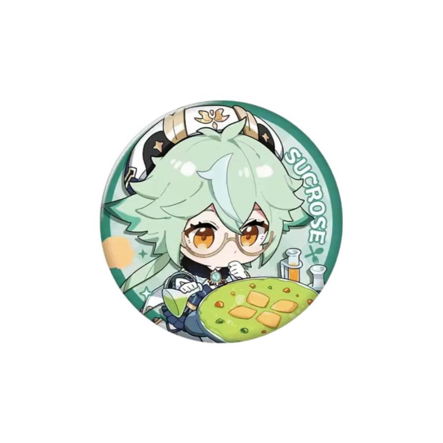 Genshin Impact Sucrose Anime Badge Genshin Impact Sucrose Anime Badge