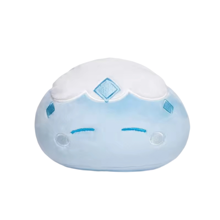 Anime Genshin Impact Cryo Slime Plush Doll Anime Genshin Impact Cryo Slime Plush Doll