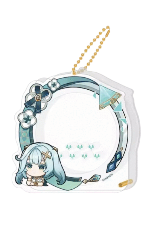 Anime Genshin Impact Faruzan Acrylic Storage Keychain