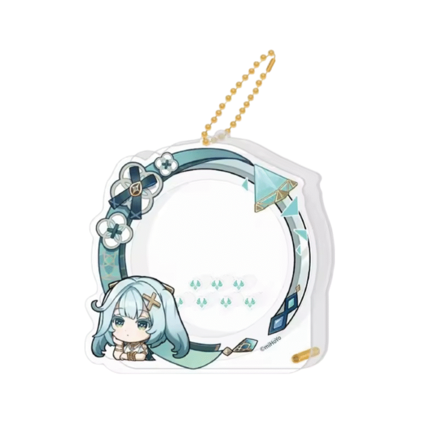 Anime Genshin Impact Faruzan Acrylic Storage Keychain Anime Genshin Impact Faruzan Acrylic Storage Keychain