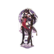 Anime Genshin Impact Beidou Acrylic Stand