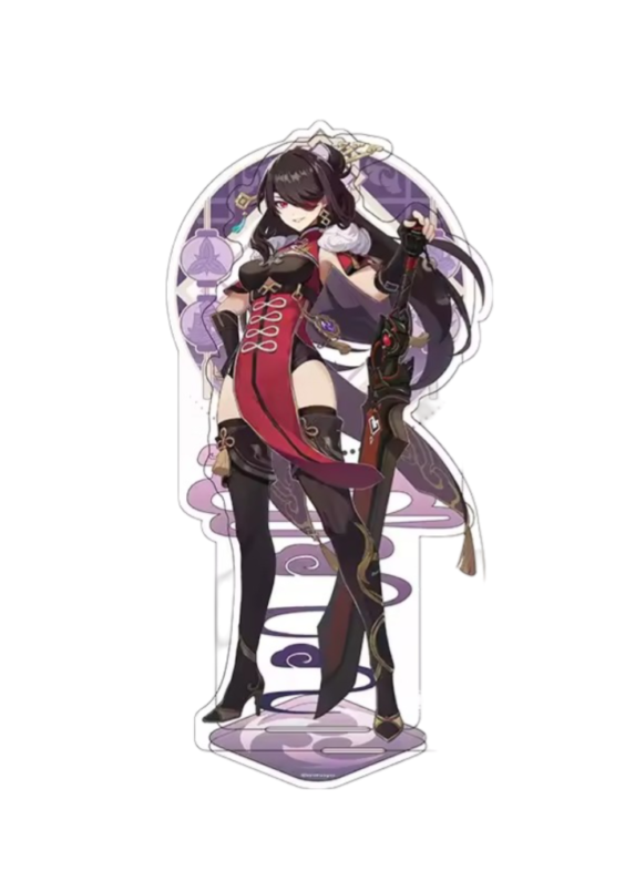 Anime Genshin Impact Beidou Acrylic Stand