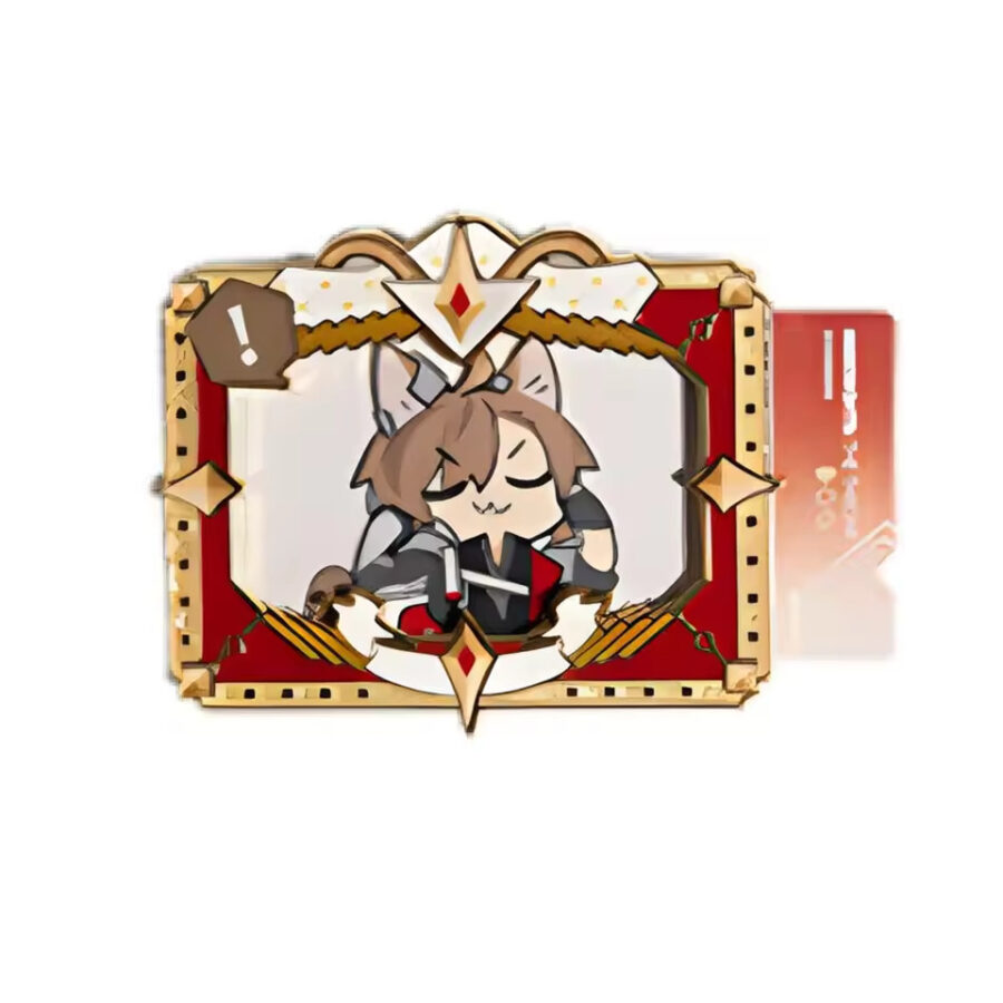 Anime Arknights Stainless Refrigerator Magnet