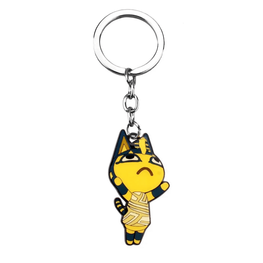Anime Animal Crossing Ankha Acrylic Keychain Anime Animal Crossing Ankha Acrylic Keychain