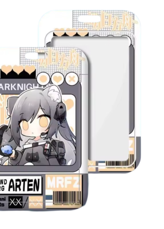 Anime Arknights Schwarz Card Protector
