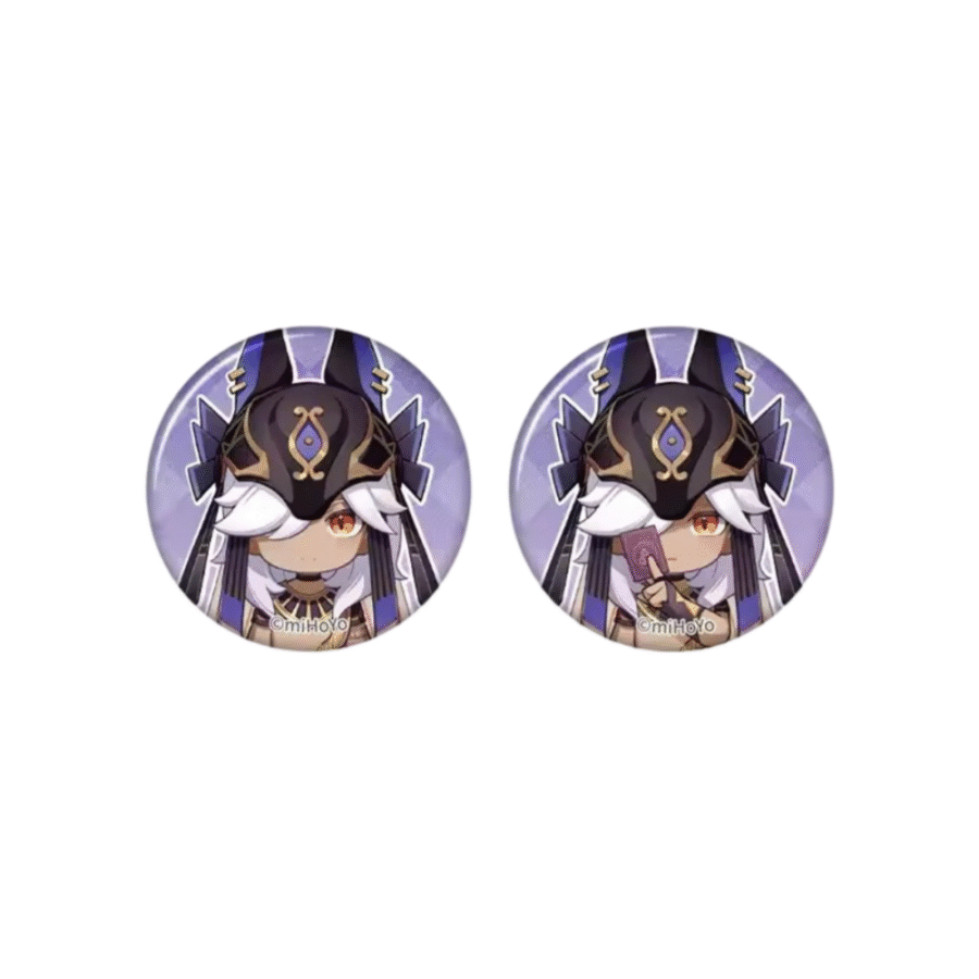 Anime Genshin Impact Cyno Badge Anime Genshin Impact Cyno Badge
