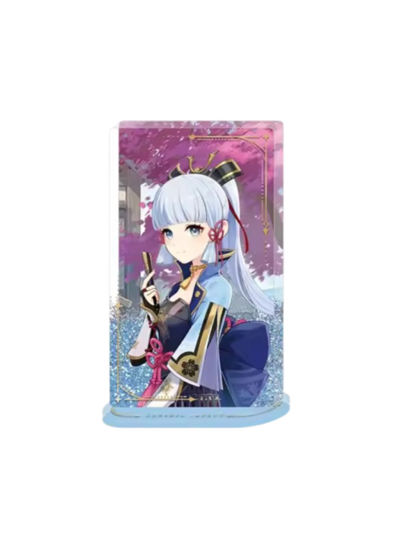 Anime Genshin Impact Ayaka Acrylic Stand Desktop Ornament