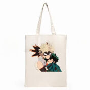 Anime My Hero Academia Katsuki Bakugo And Izuku Midoriya Shopping Bag