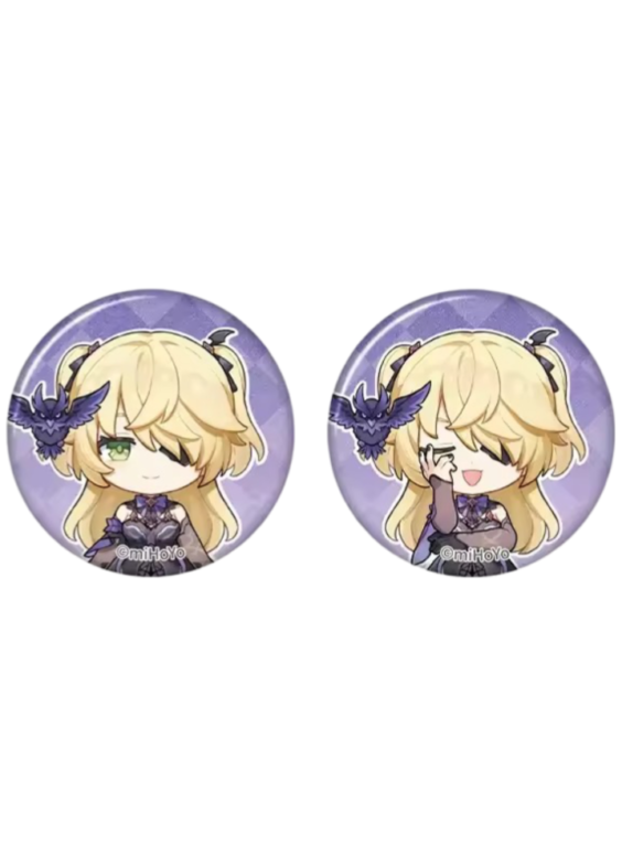 Anime Genshin Impact Fischl Badge