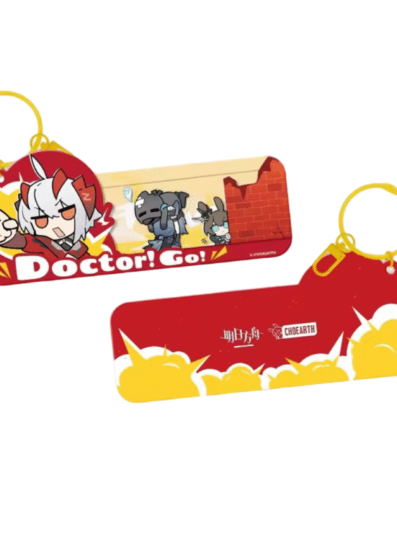 Anime Arknights Docter Go Keychain
