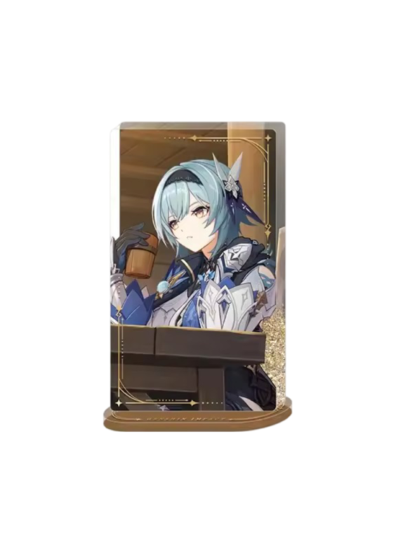 Anime Genshin Impact Eula Acrylic Stand Desktop Ornament