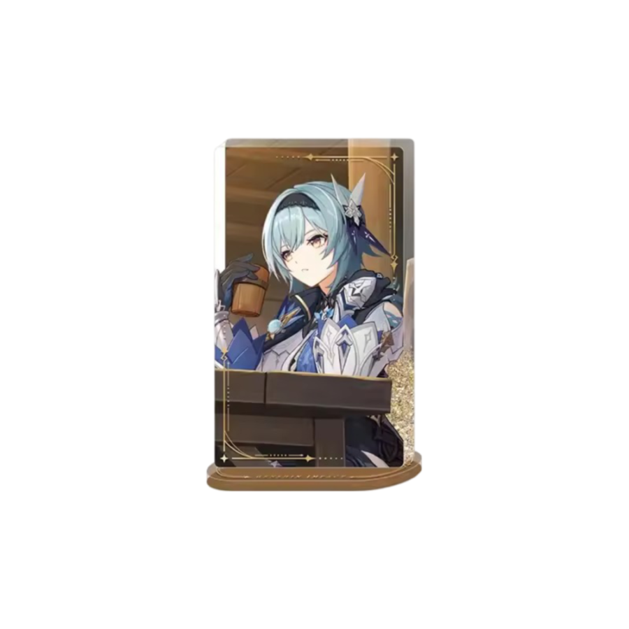 Anime Genshin Impact Eula Acrylic Stand Desktop Ornament