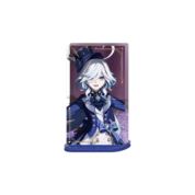 Anime Genshin Impact Furina Acrylic Stand Desktop Ornament