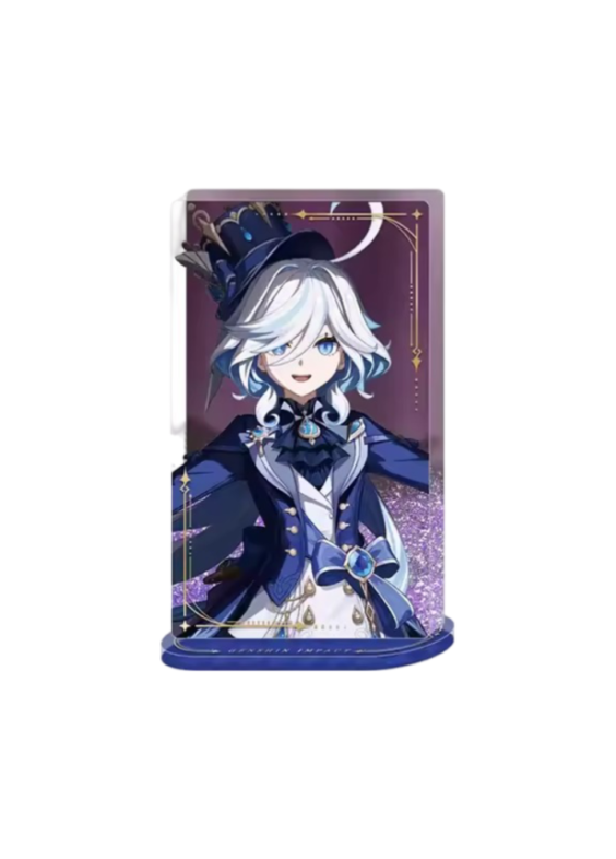 Anime Genshin Impact Furina Acrylic Stand Desktop Ornament