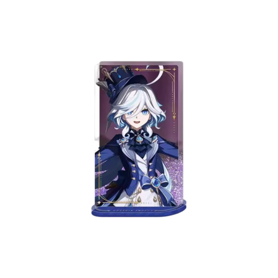 Anime Genshin Impact Furina Acrylic Stand Desktop Ornament