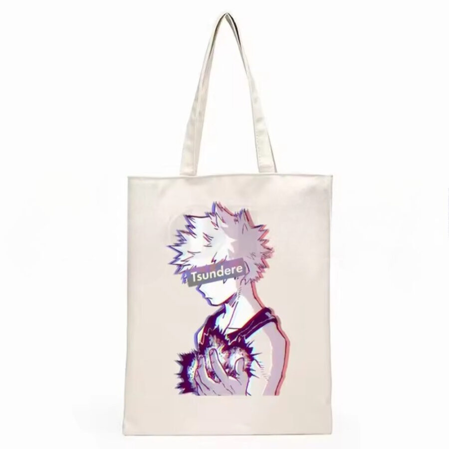 Anime My Hero Academia Katsuki Bakugo Shopping Bag Anime My Hero Academia Katsuki Bakugo Shopping Bag