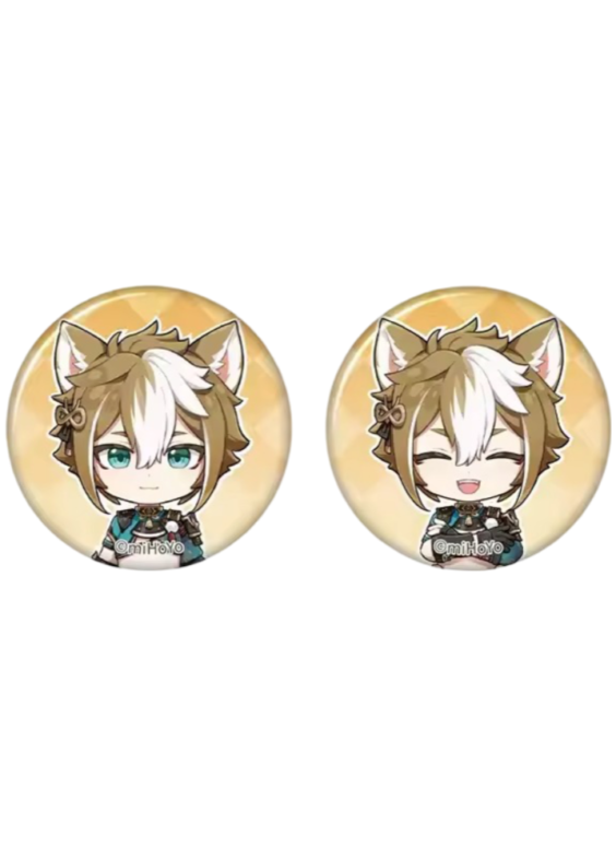 Anime Genshin Impact Gorou Badge