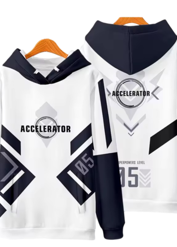 Anime A Certain Magical Index Accelerator Casual Hoodie