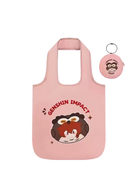 Anime Genshin Impact Diluc Folding Tote Bag