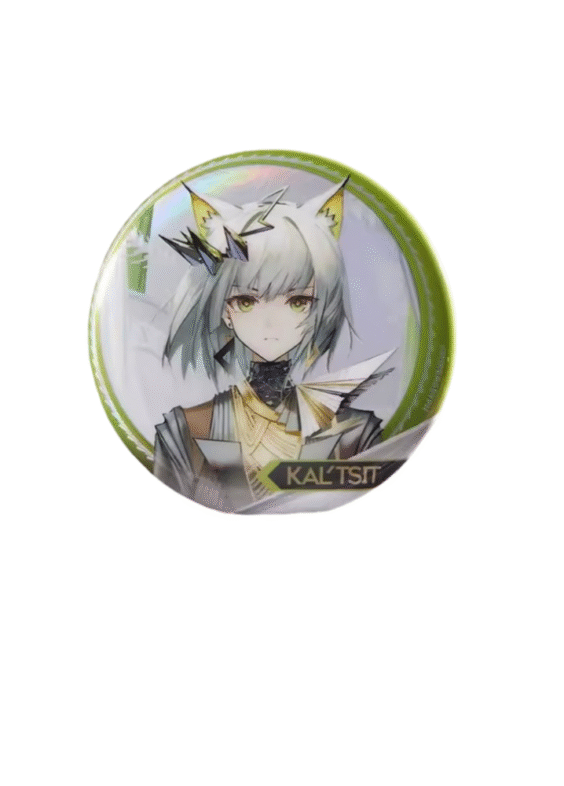 Anime Arknights Kal'tsit Metal Badge