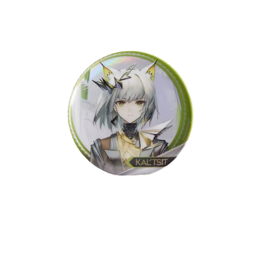 Anime Arknights Kal'tsit Metal Badge Anime Arknights Kal'tsit Metal Badge