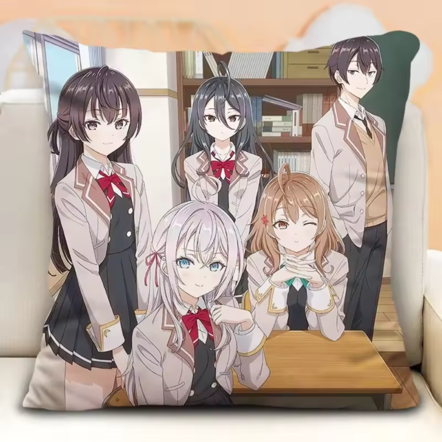 Anime Alya Sometimes Hides Her Feelings In Russian Sofa Pillow