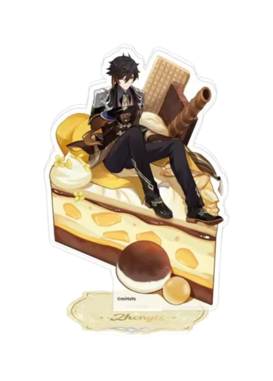 Anime Genshin Impact Zhongli Acrylic Stand