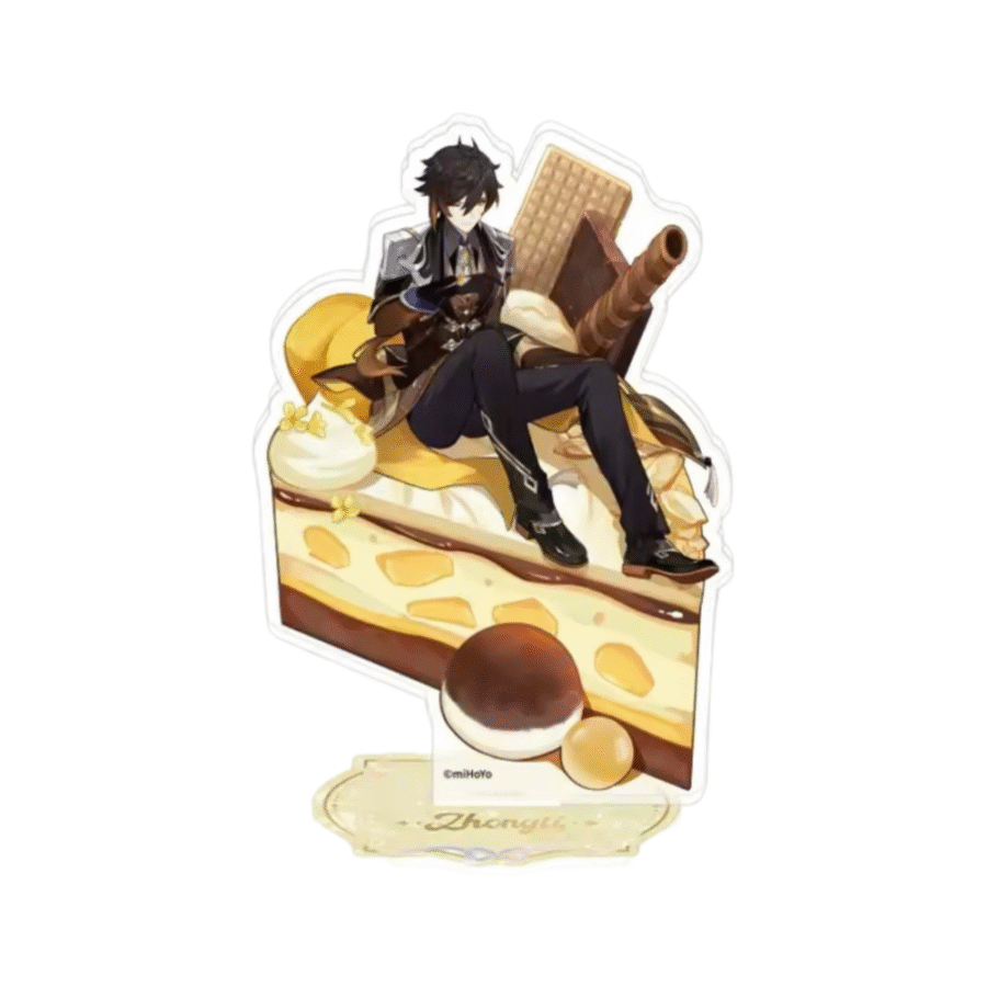 Anime Genshin Impact Zhongli Acrylic Stand Anime Genshin Impact Zhongli Acrylic Stand