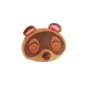 Anime Animal Crossing Eyemarks Close Toy