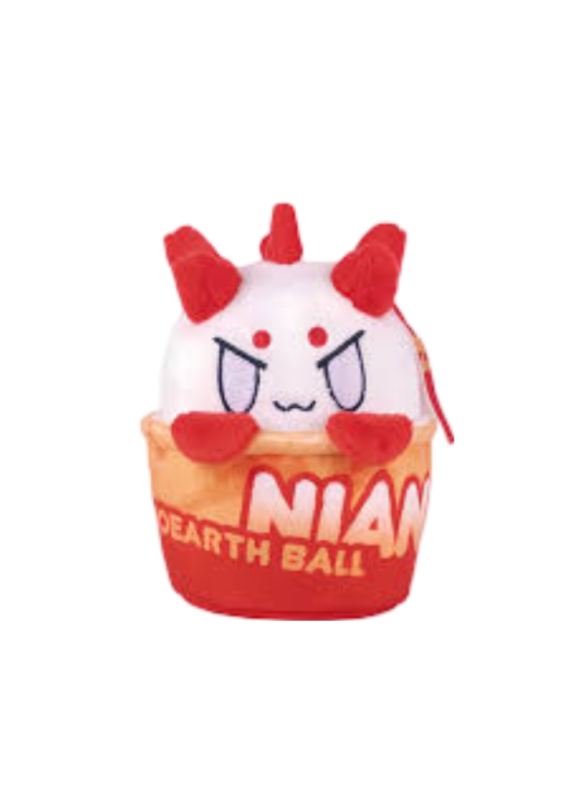 Arknights Nian Tea Cup Plush Pendant