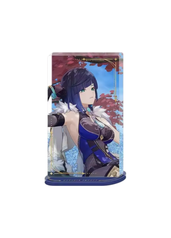 Anime Genshin Impact Yelan Acrylic Stand Desktop Ornament