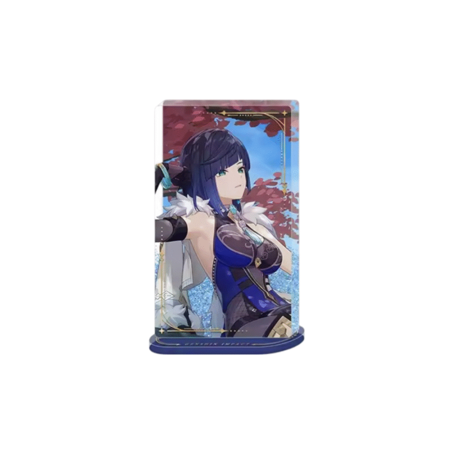 Anime Genshin Impact Yelan Acrylic Stand Desktop Ornament Anime Genshin Impact Yelan Acrylic Stand Desktop Ornament