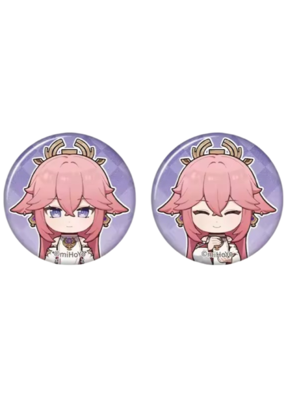 Anime Genshin Impact Yae Miko Badge