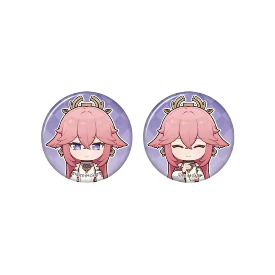 Anime Genshin Impact Yae Miko Badge