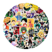 100Pcs Anime My Hero Academia Character Stickers