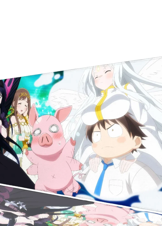 Anime Accel World Kuroyukihime With Friends Mouse Mat