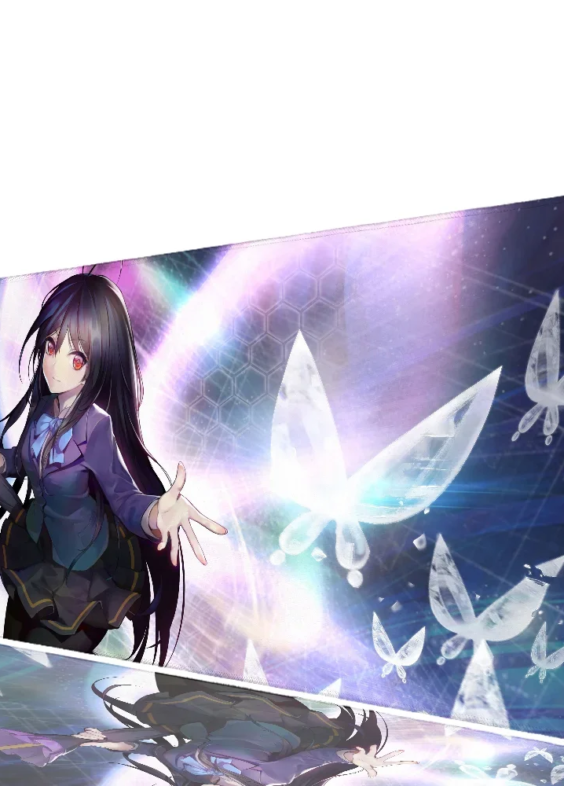 Accel World Kuroyukihime Anime Rubber Mouse Mat