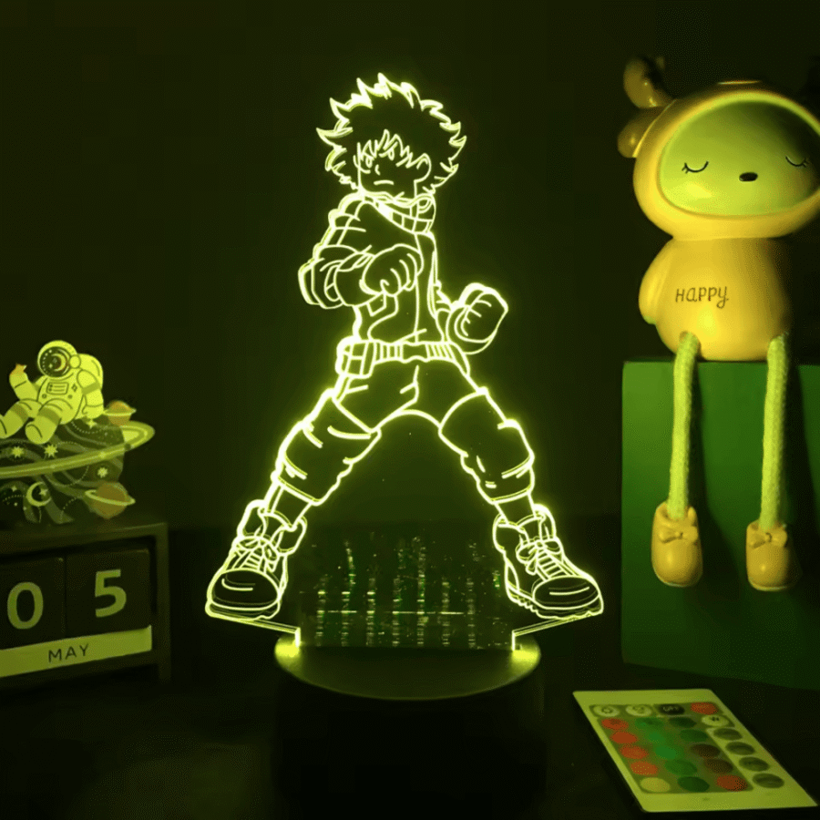 My Hero Academia Anime Izuku Midoriya LED Acrylic Stand My Hero Academia Anime Izuku Midoriya LED Acrylic Stand