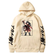Anime Akame Ga Kill Khaki Color Hoodie