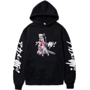 Anime Akame Ga Kill Esdeath With Mine Black Color Hoodie