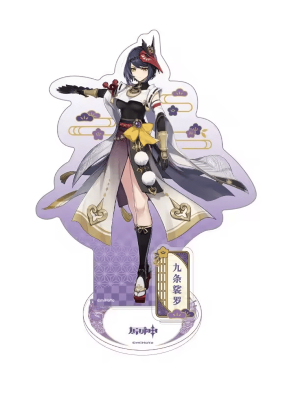 Anime Genshin Impact Kujou Sara Acrylic Stand