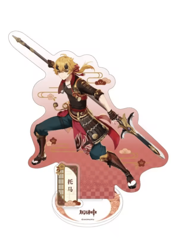 Anime Genshin Impact Thoma Acrylic Stand