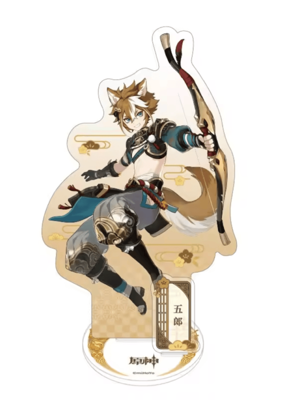 Anime Genshin Impact Gorou Acrylic Stand