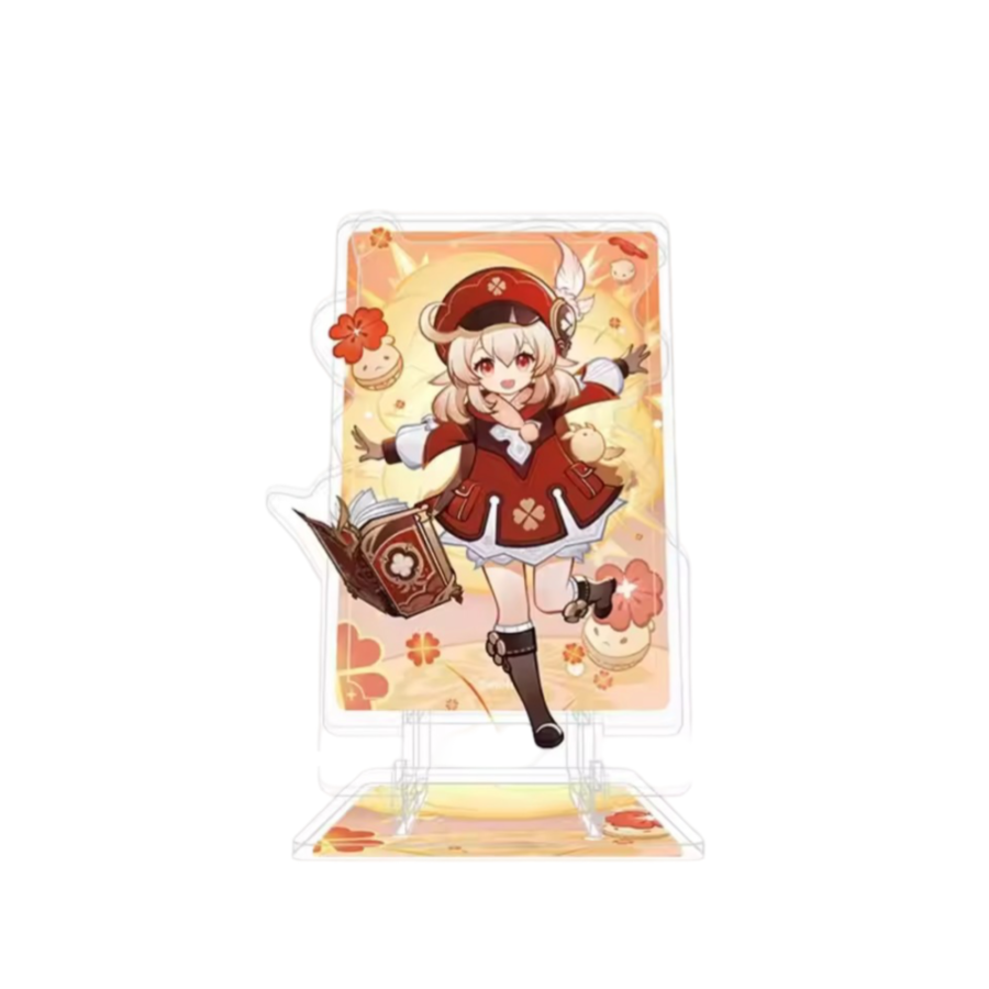 Anime Genshin Impact Klee Acrylic Phone Stand