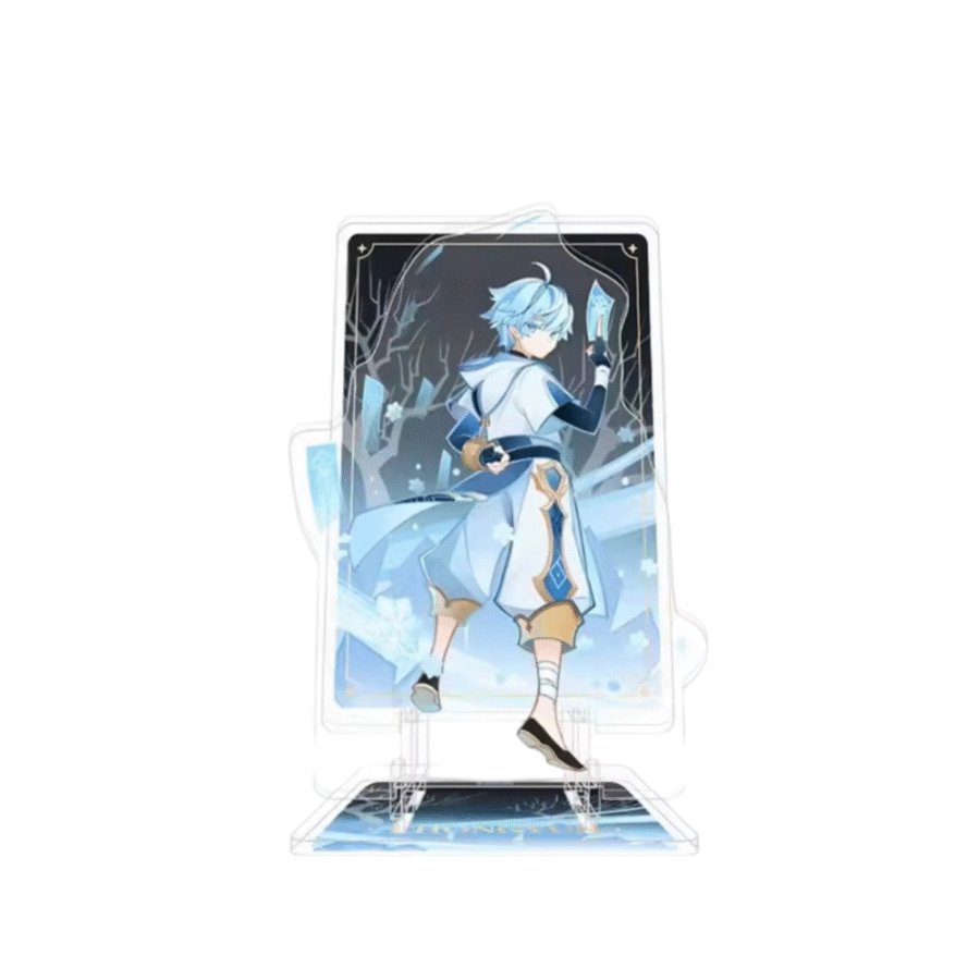 Anime Genshin Impact Chongyun Acrylic Phone Stand Anime Genshin Impact Chongyun Acrylic Phone Stand