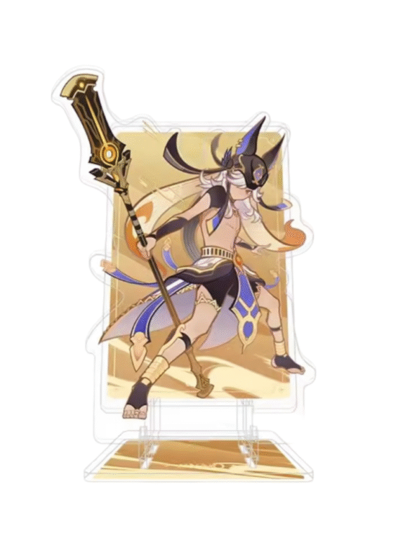 Anime Genshin Impact Cyno Acrylic Phone Stand