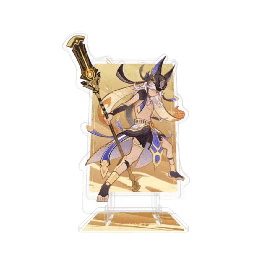 Anime Genshin Impact Cyno Acrylic Phone Stand Anime Genshin Impact Cyno Acrylic Phone Stand